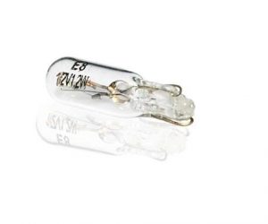 LÁMPARA M-TECH T10 W2.1x9.5d 12V/3W W3W HALOGENA