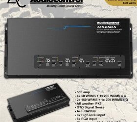 AudioControl ACX-650.5 - Amplificador para todo clima de 5 canales