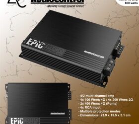 AudioControl EPIC FOUR - Amplificador de 4 canales
