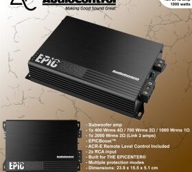 AudioControl EPIC1000 - Amplificador Mono