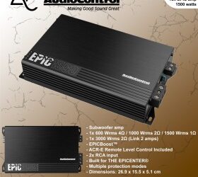 AudioControl EPIC1500 - Amplificador Mono