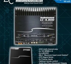 AudioControl LC-4.800 - Amplificador de 4 canales
