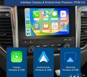 ICA-PS01 -CarPlay inalámbrico y Android Auto Porsche PCM4.0