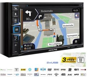 INE-W611D Alpine Sistema multimedia Apple CarPlay y Android