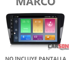 Marco Adaptador 10" Carson para SKODA Octavia 2014
