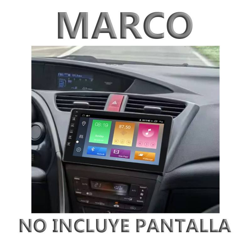 Marco Adaptador 9" Carson para Honda Civic 2012