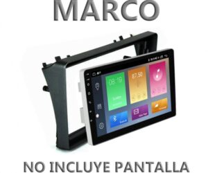 Marco Adaptador 9" Carson para Peugeot 407 Negro