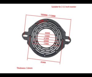 Soporte / Adaptador Tweeter / Medio XTF-77M
