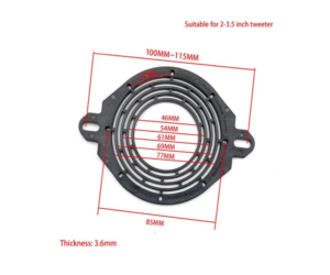 Soporte / Adaptador Tweeter / Medio XTF-77M