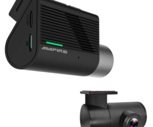 AMPIRE Dashcam de 2 canales, 2K frontal, 1080P trasero, 4G LTE, Wi-Fi, seguimiento GPS, incl. 64GB