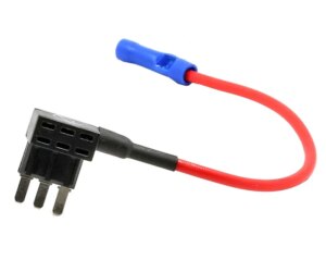 AMPIRE Grifo para fusibles MICRO3 incluido un fusible MICRO3 de 10A, L