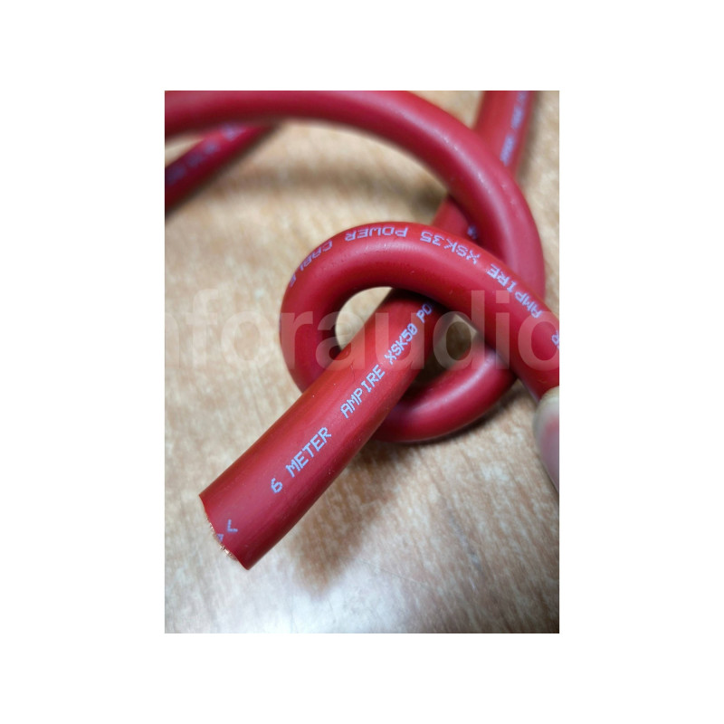 Ampire Cable Corriente Rojo XSK35 - Cobre - Imagen 5