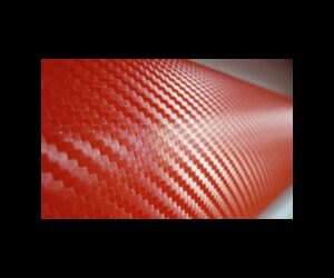 CAR-INTEGRATION Vinilo Carbono Rojo 100 x 152 cm