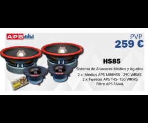 KIT APS HS85 Sistema 2 Vias
