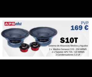 KIT APS S10T Sistema 2 Vias