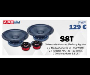 KIT APS S8T Sistema 2 Vias