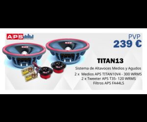 KIT APS TITAN13 Sistema 2 Vias