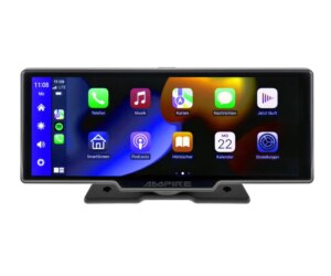 Monitor para smartphone AMPIRE de 25,4 cm (10'') con AHD Dashcam y entrada RVC (AHD)