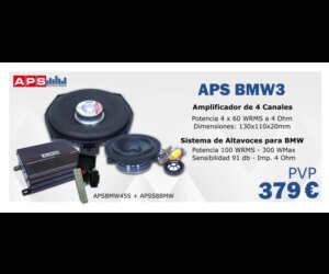 Sistema Completo BMW APSBMW3